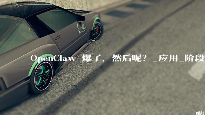 OpenClaw 爆了，然后呢？_应用_阶段_业务